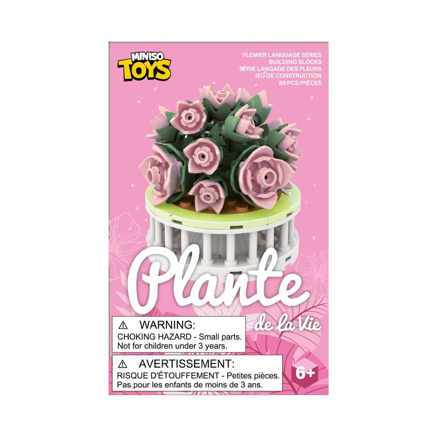 Flower Language Series Succulent Plants Building Blocks(Full House)