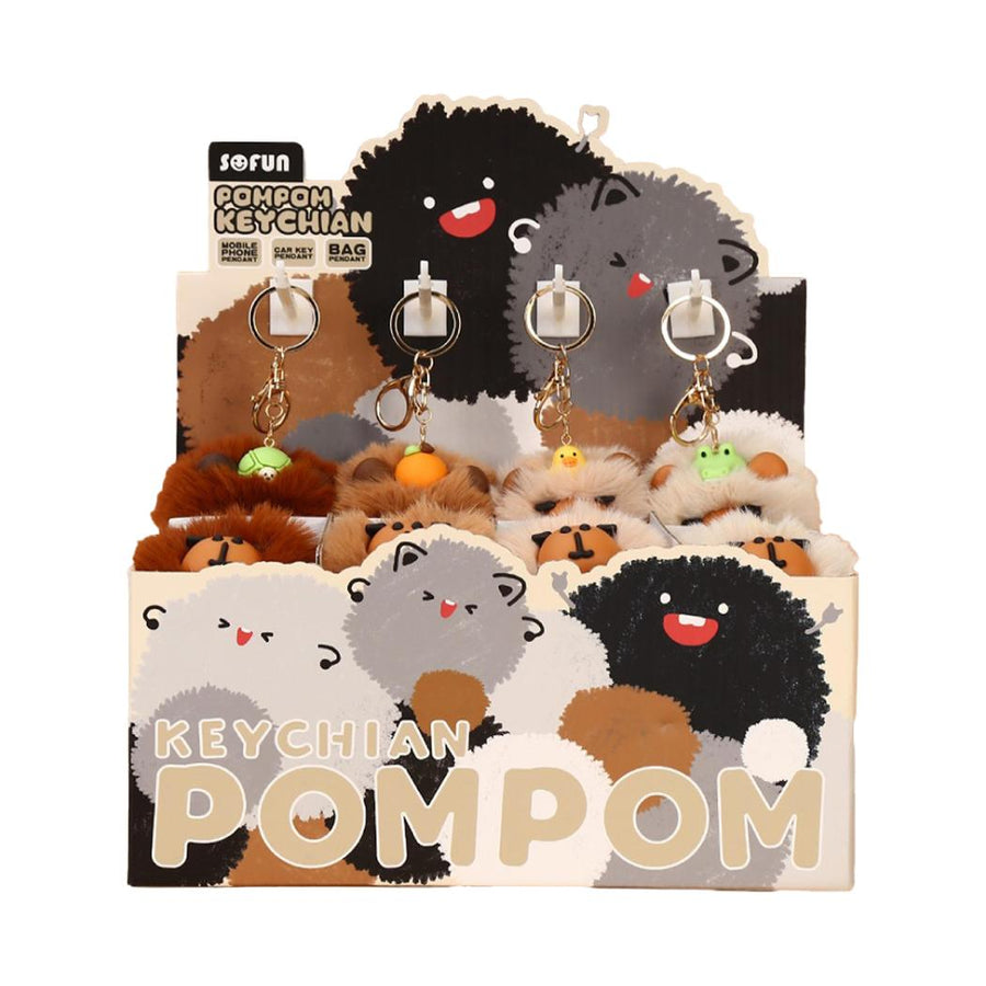 Big Head Capybara Plush Pendant