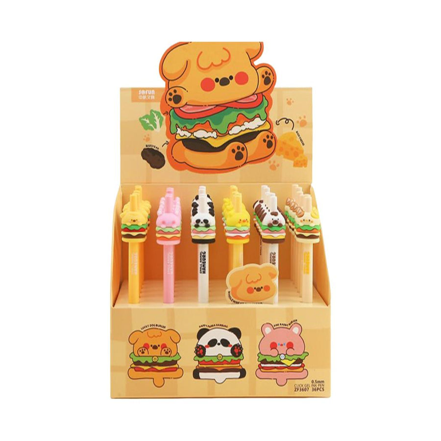 Cute Hamburger Gel Pen (PDQ)
