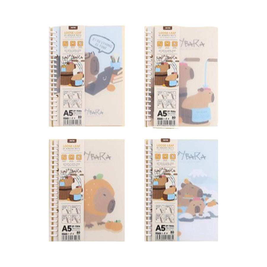 Capybara Series A5 Book (80 Sheets)