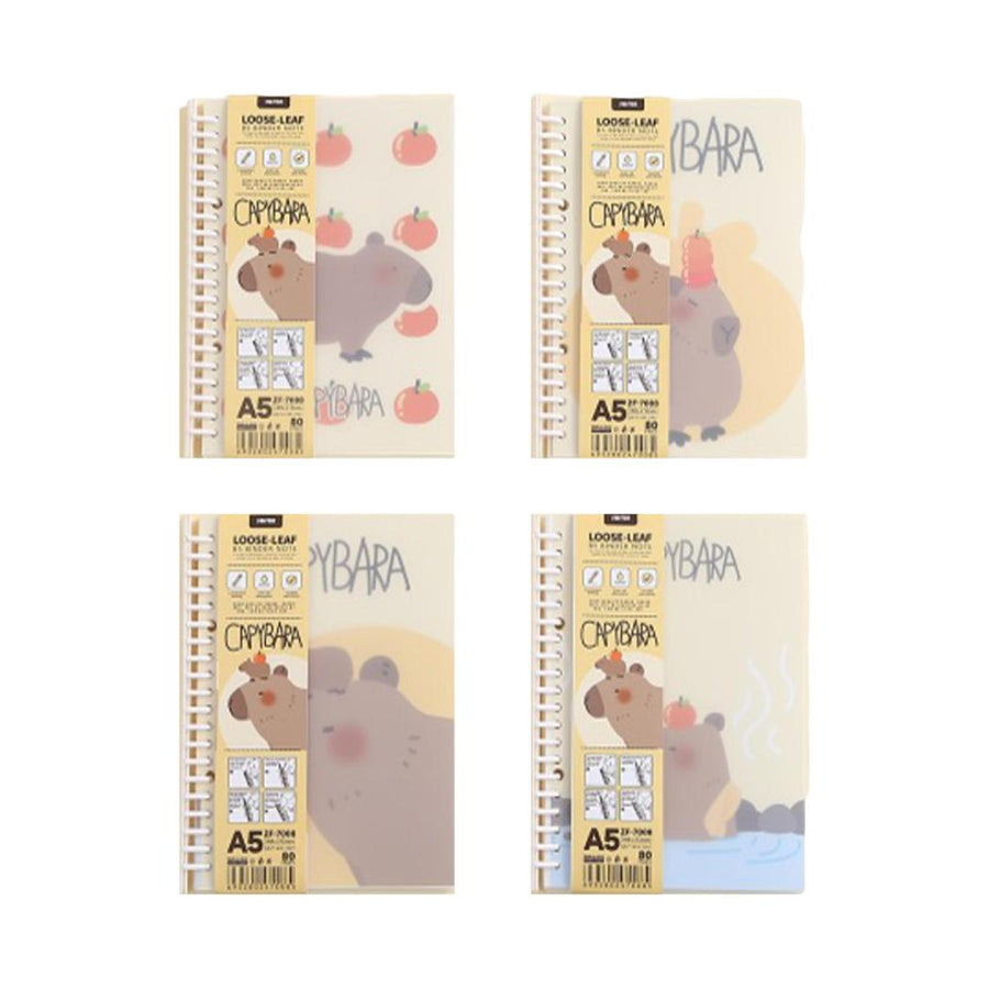 Capybara Sweet Tomato Series A5 Book (80 Sheets)