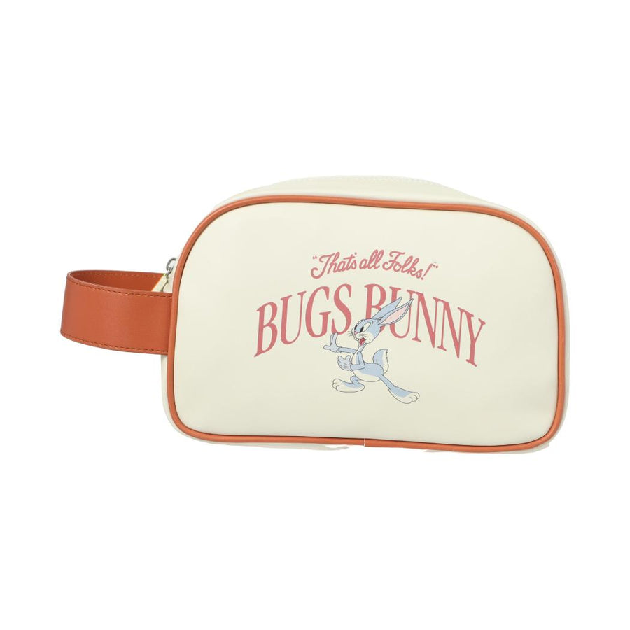 Bugs Bunny Retro Style Series Cosmetic Bag (Brown)