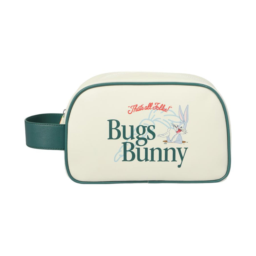 Bugs Bunny Retro Style Series Cosmetic Bag (Dark Green)