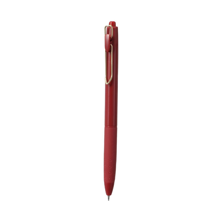Retro Minimalist Series Heart Gel Pen (0.5mm, Black) (Red Barrel)