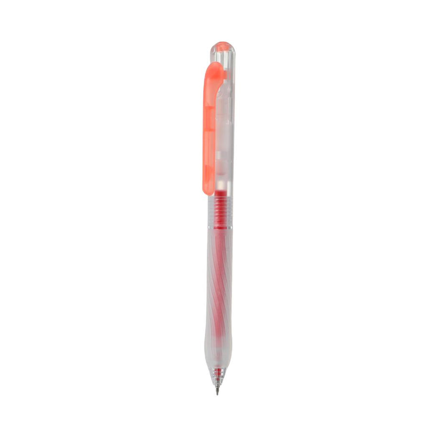 Minimalist Style Series Side-Press Gel Pen (0.5mm, Red)