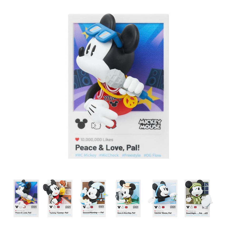 Disney Mickey Enjoy Life Collection Fridge Magnet Surprise Box