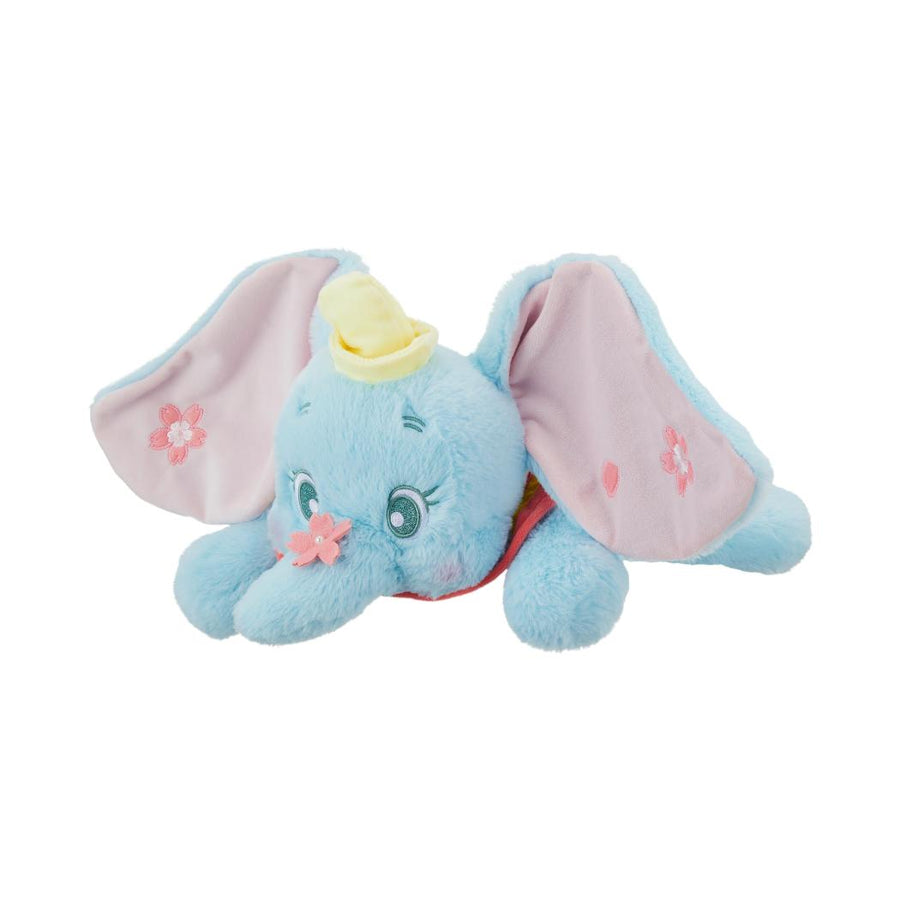 Disney Sakura Season Collection Lying-Posture Plush Toy (Dumbo)