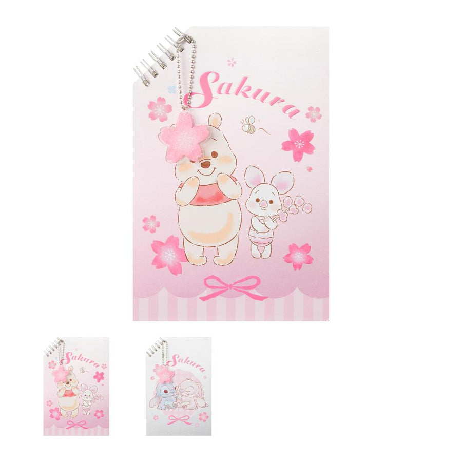 Disney Sakura Season Collection Wire-bound Book (50 Sheets)