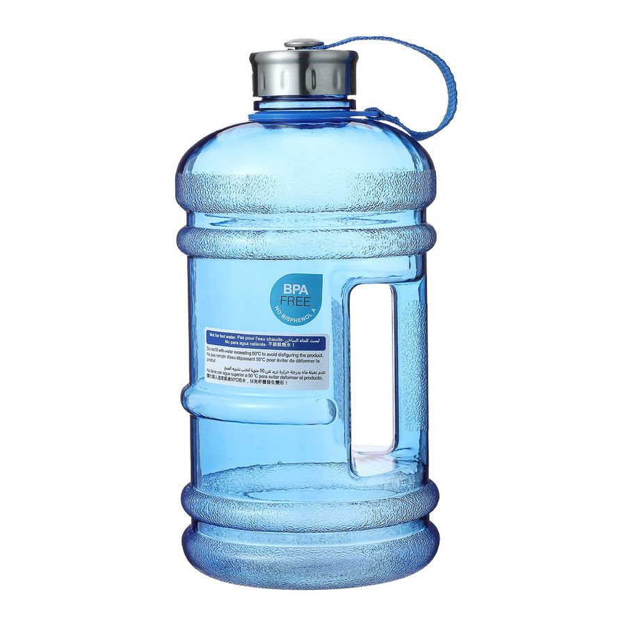 Large Capacity Handled Plastic Water Jug 2.2L (Blue)