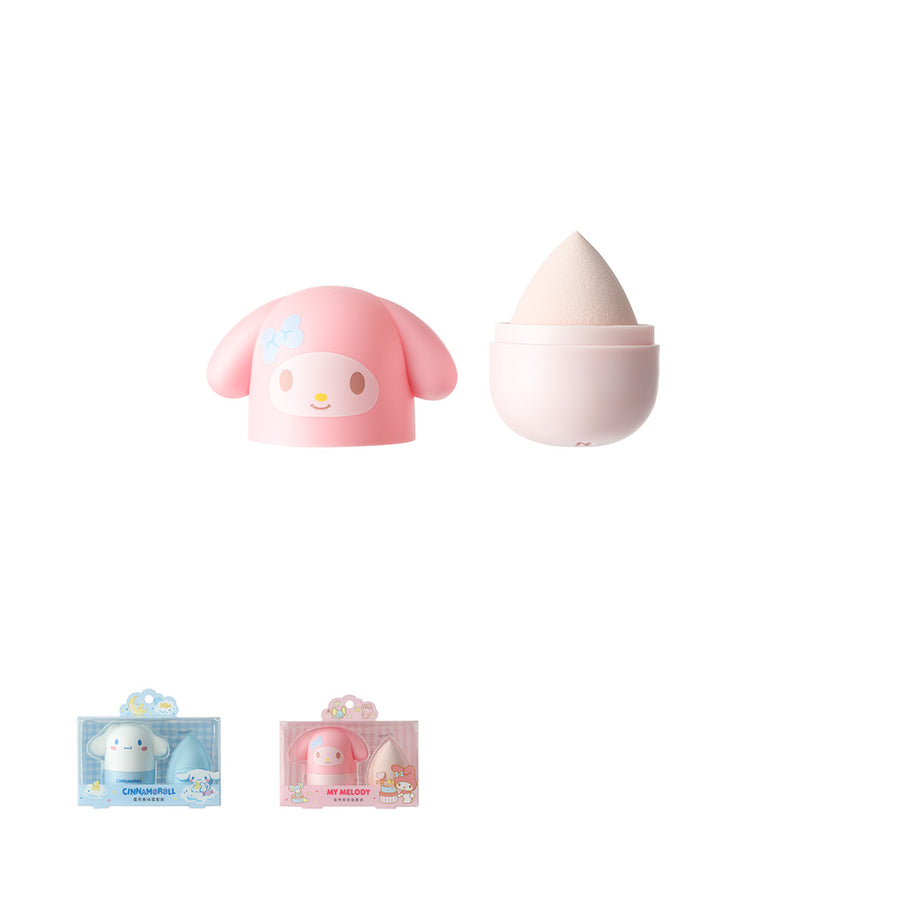 Sanrio Characters Makeup Sponge with Case