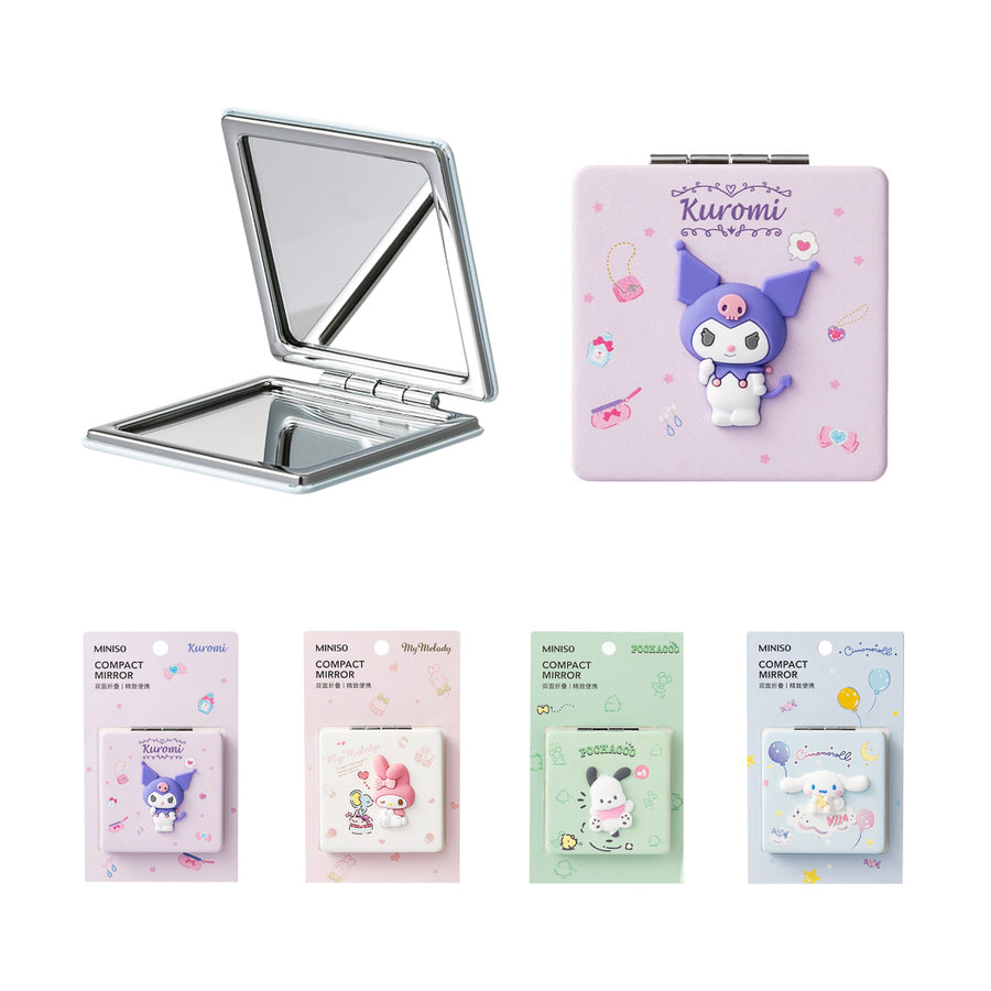 Hello Kitty and Friends Double-Side Foldable Portable Mirror