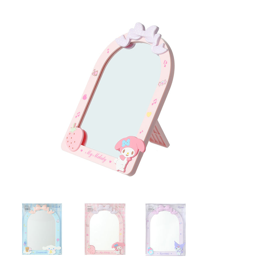 Sanrio Characters Bowknot Vanity Mirror