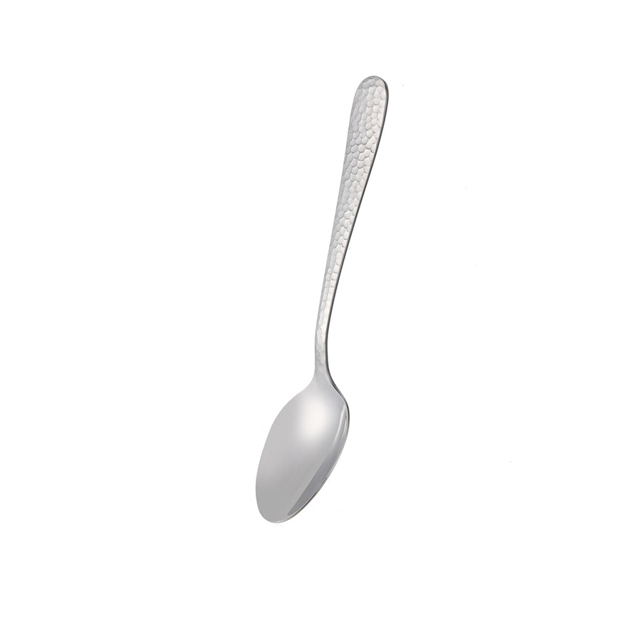 Hammered Style Stainless Steel Table Spoon