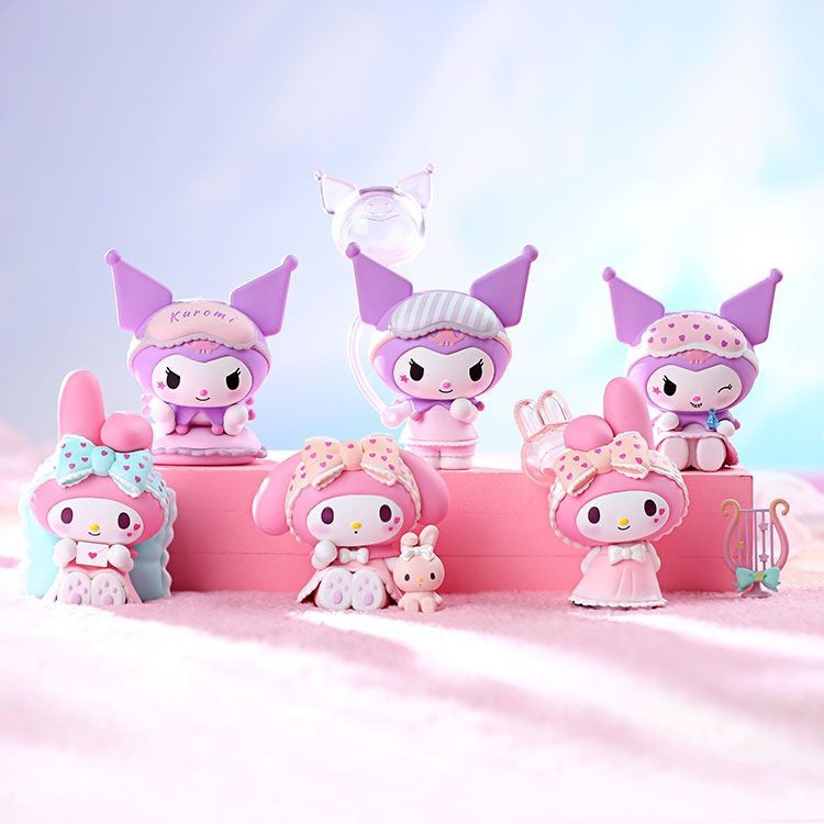 My Melody&Kuromi Collection Pajamas Sweetheart Surprise Box Figure