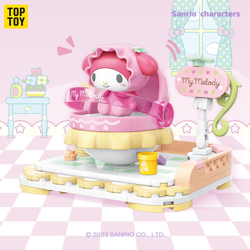 Sanrio Charaters-Shaky Bed Series Building Blocks-Melody