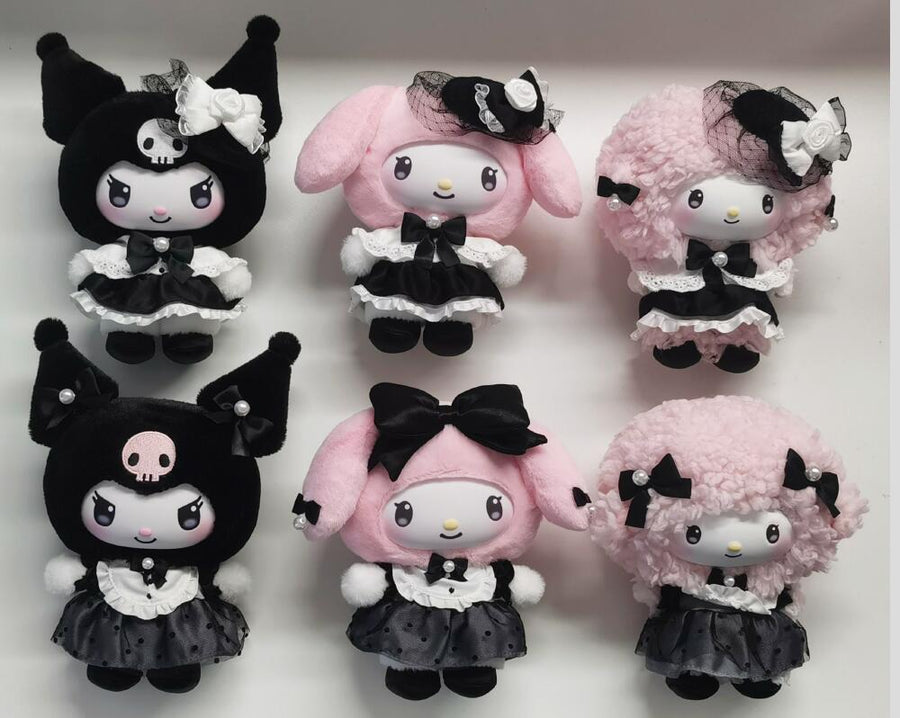 Sanrio characters Sisters' Outfit Series Plush Pendant Blind Box