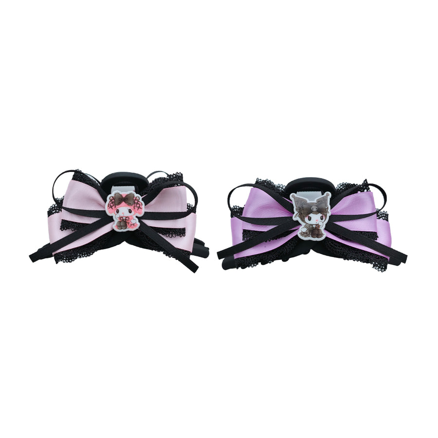 Sanrio characters Lace Bowknot Hair Claw Clip