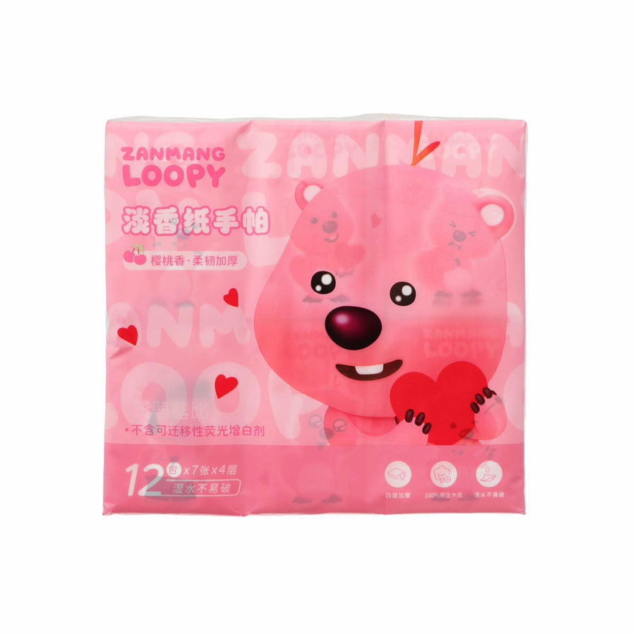 Zanmang Loopy Collection Scented Tissues (12 Packs)
