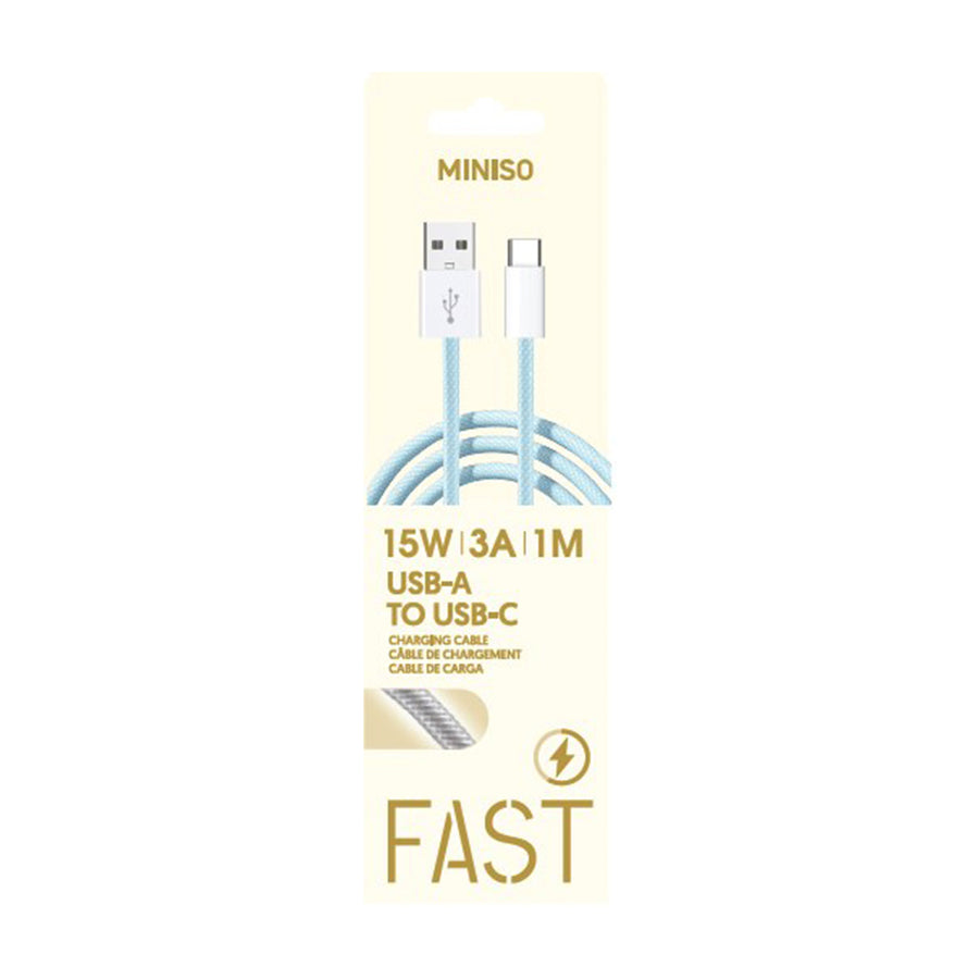 Master Series Braided Type-C Charging Cable(Blue)