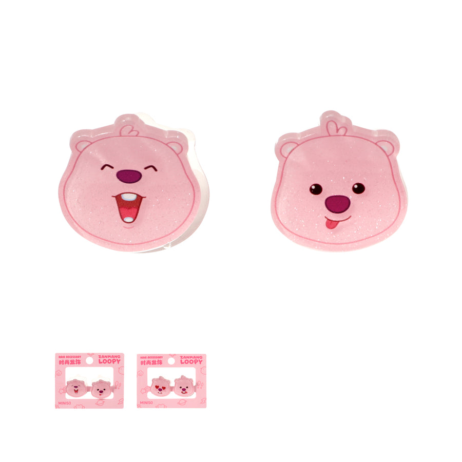 Zanmang Loopy Collection Little Hair Claw Clips (2 pcs)