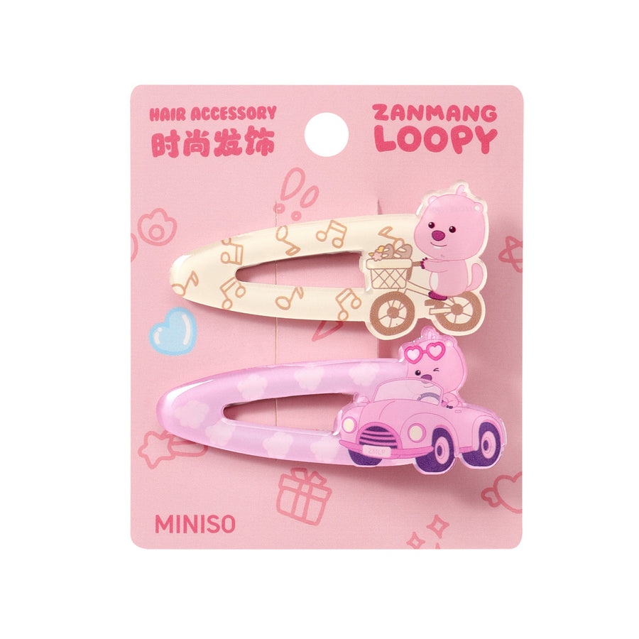 Zanmang Loopy Collection Hair Clips (2 pcs)