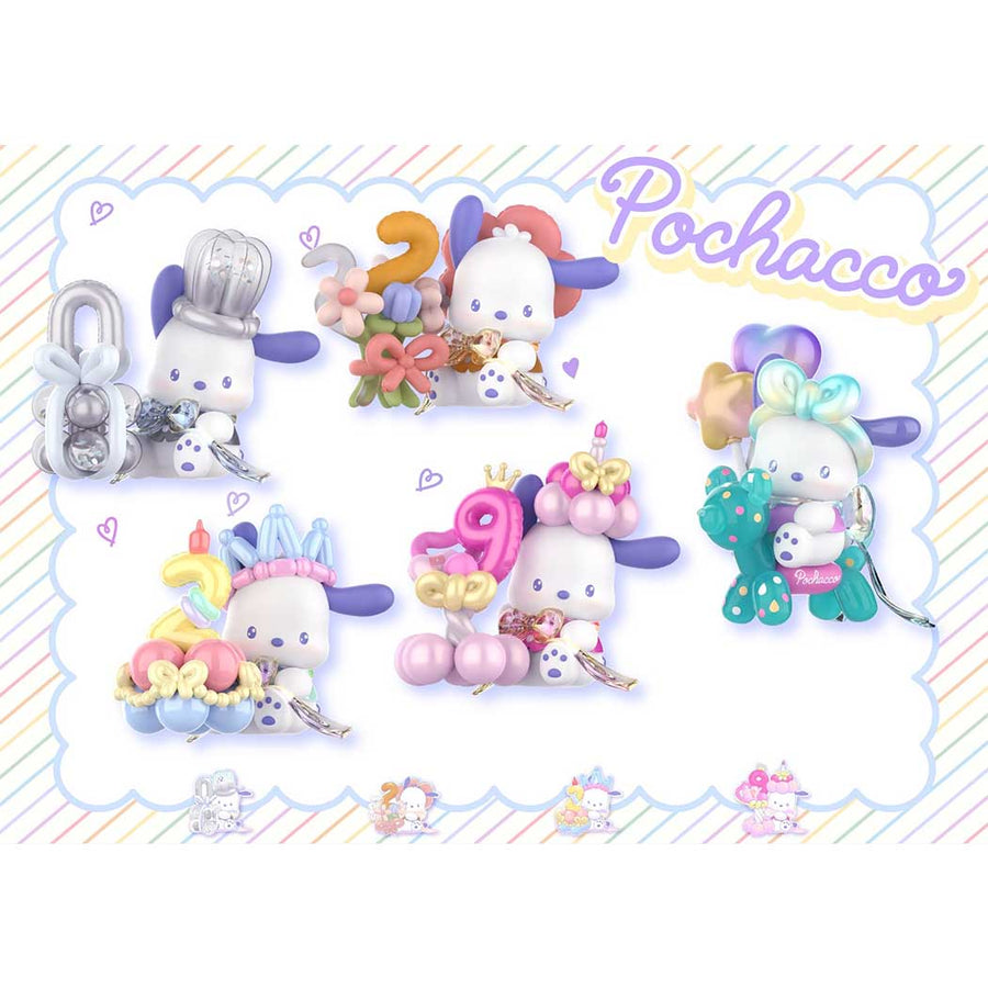 Pochacco Balloon Party Collection Surprise Box Figure