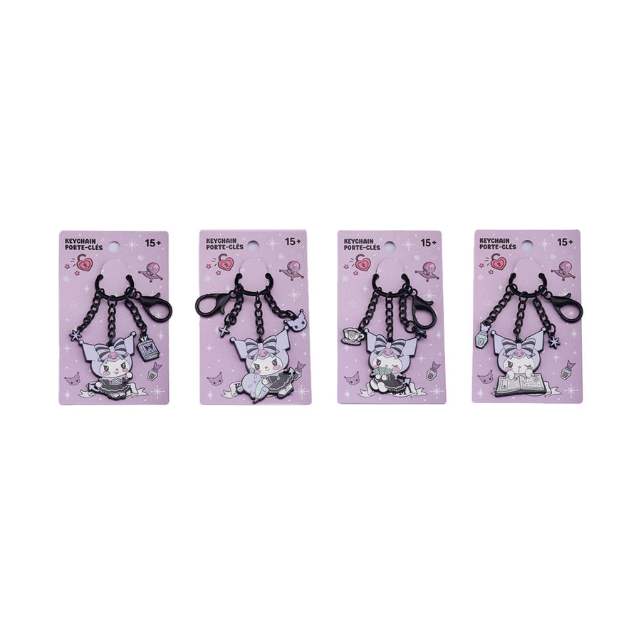 Kuromi Metal Keychain