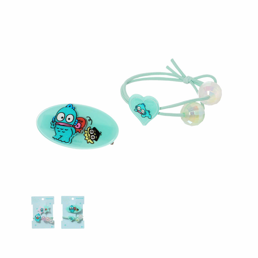 Hangyodon Hair Clip & Hair Tie (2 pcs)