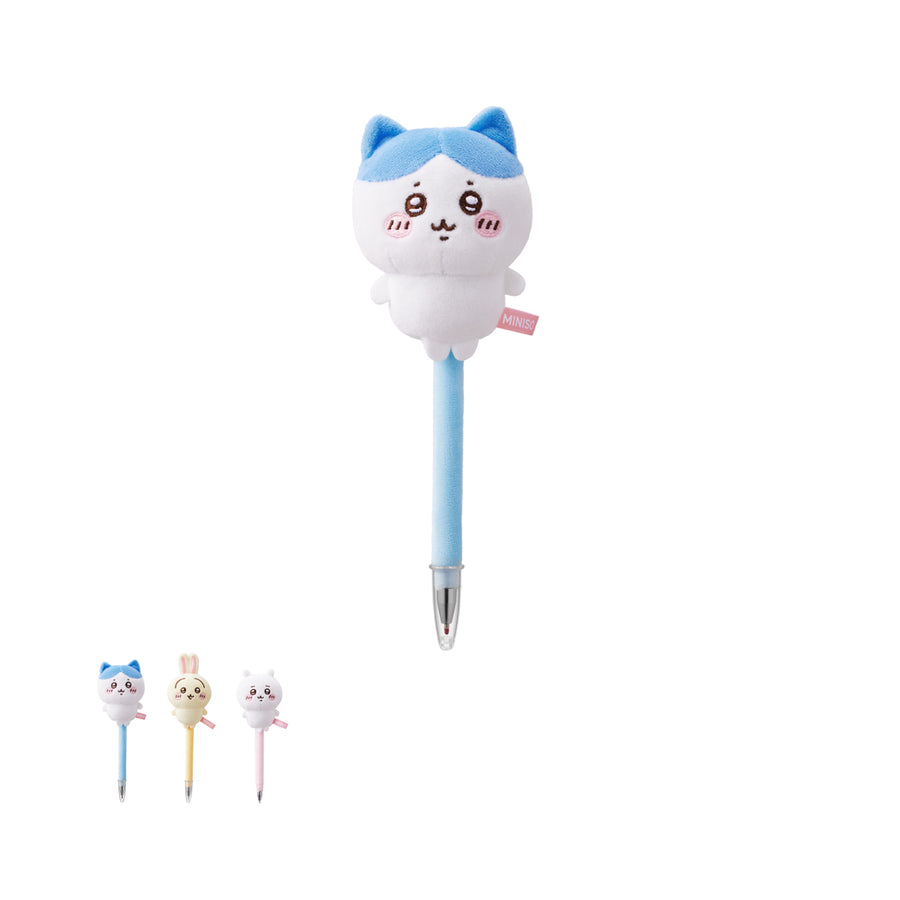 Chiikawa Collection 3D Plush Pen (Black)