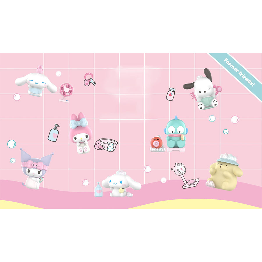 Sanrio characters Collection Bathing Time Surprise Box Figure