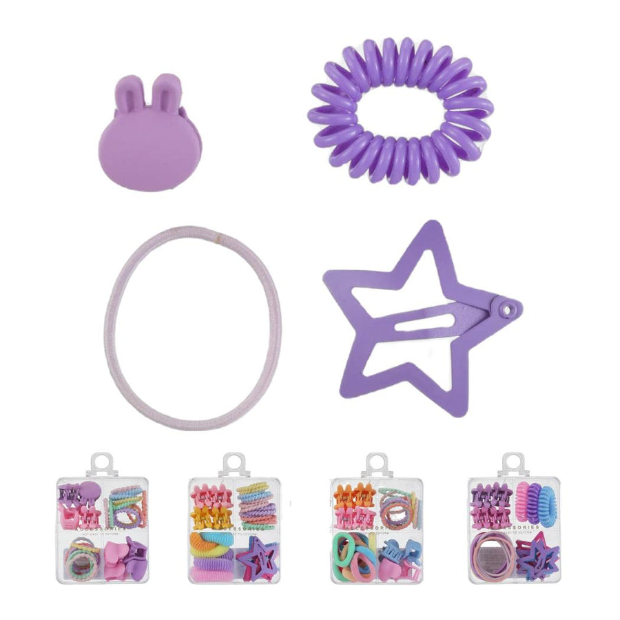 Colorful Hair Accessories Set (32 pcs)