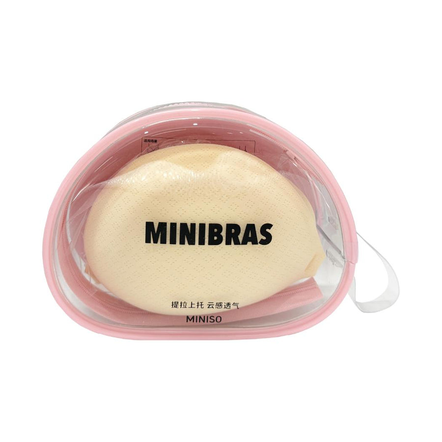 Round Cup Adhesive Bra with Storage Bag (C/D)