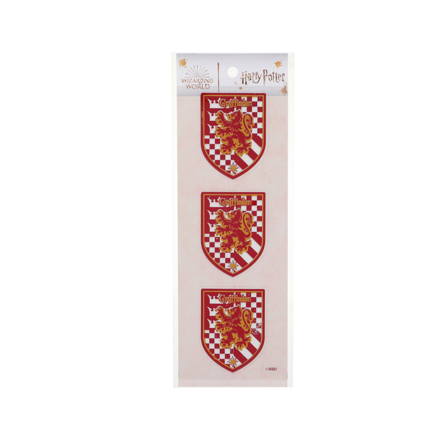 Harry Potter Metal Sticker Set (B) (Gryffindor)