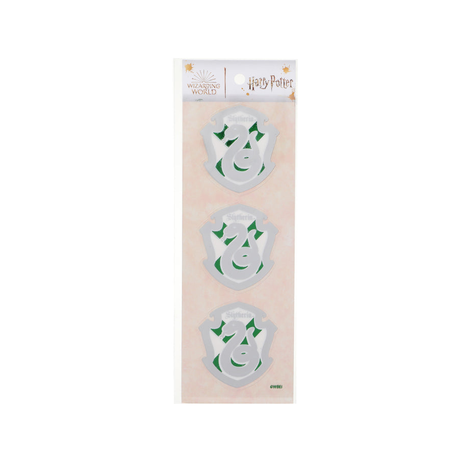 Harry Potter Metal Sticker Set (B) (Slytherin)