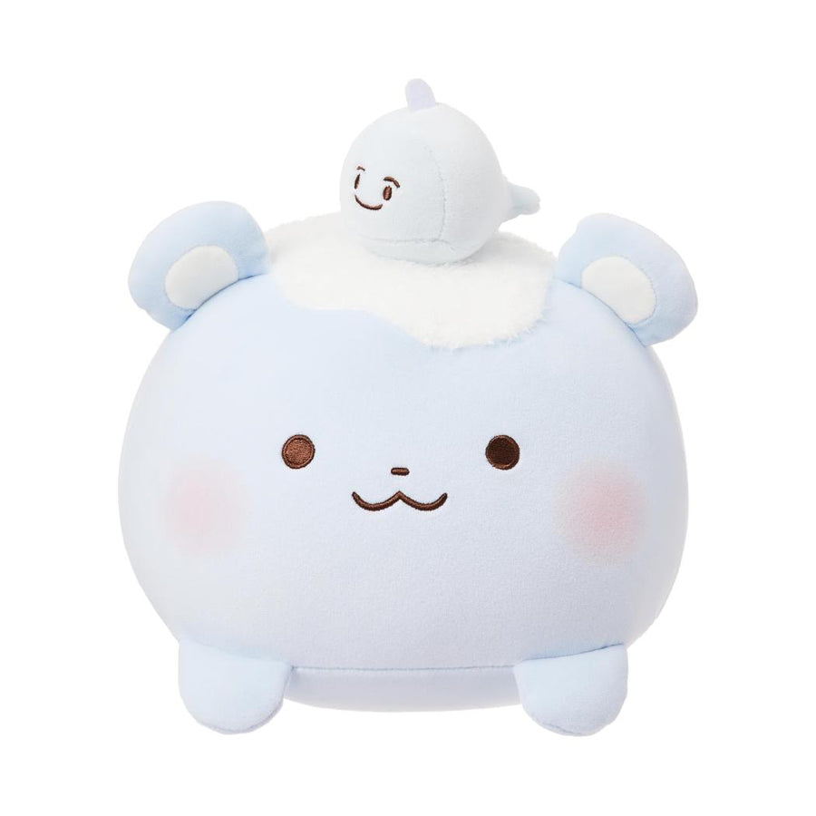 Soft Fufu Collection Bear & Fish Plush Toy