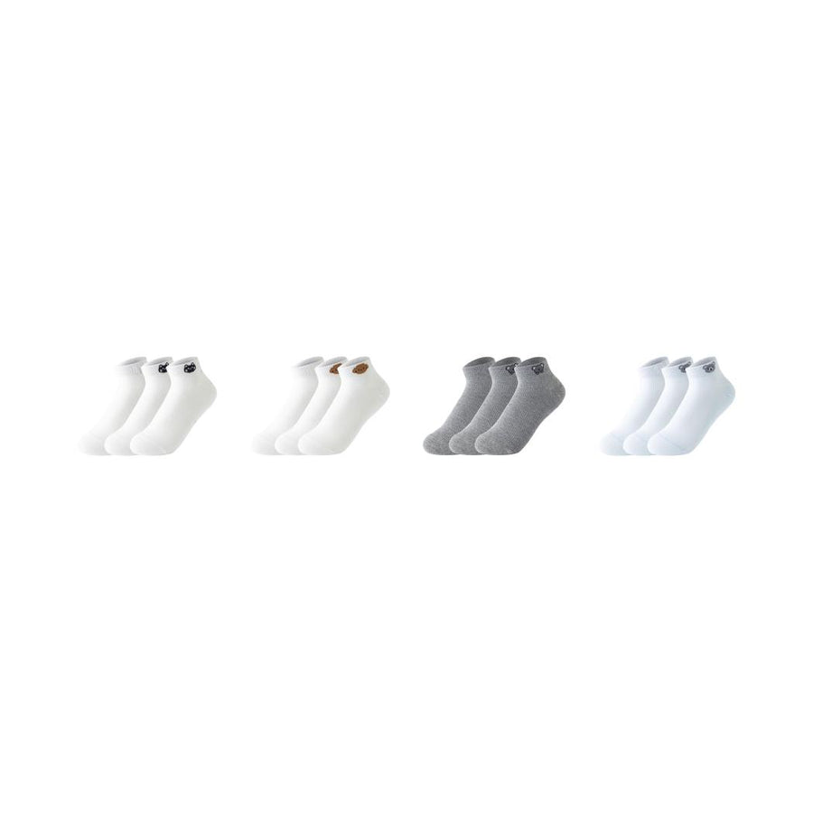 Animal Series Ankle Socks (3 Pairs)