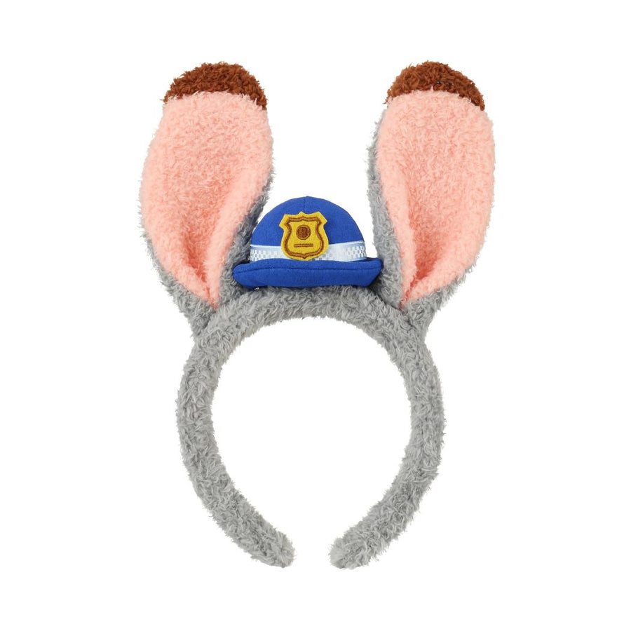 Disney Judy Police Officer in Daily Life Collection Plush Rabbit Ear Hair Hoop