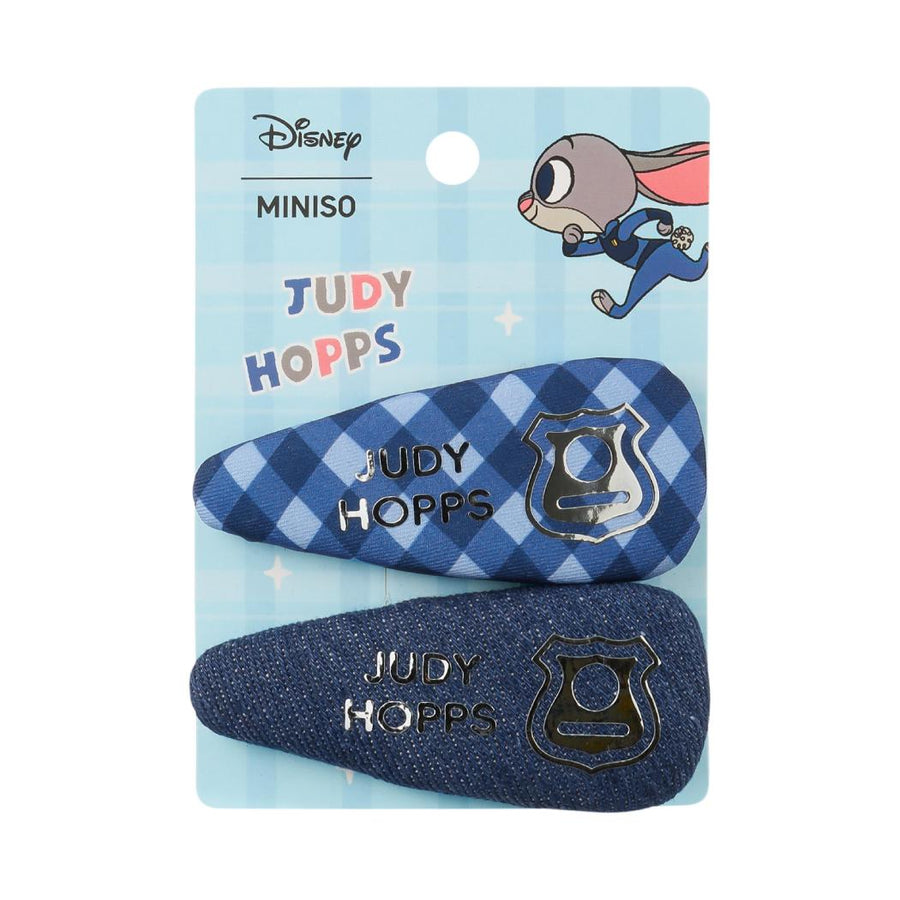 Disney Judy Police Officer in Daily Life Collection Fabric Hair Clips (2 pcs)