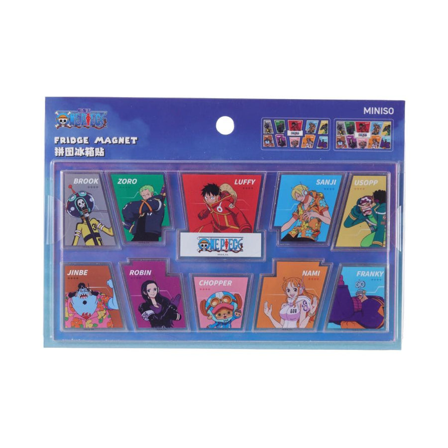 One Piece Collection Puzzle Fridge Magnet