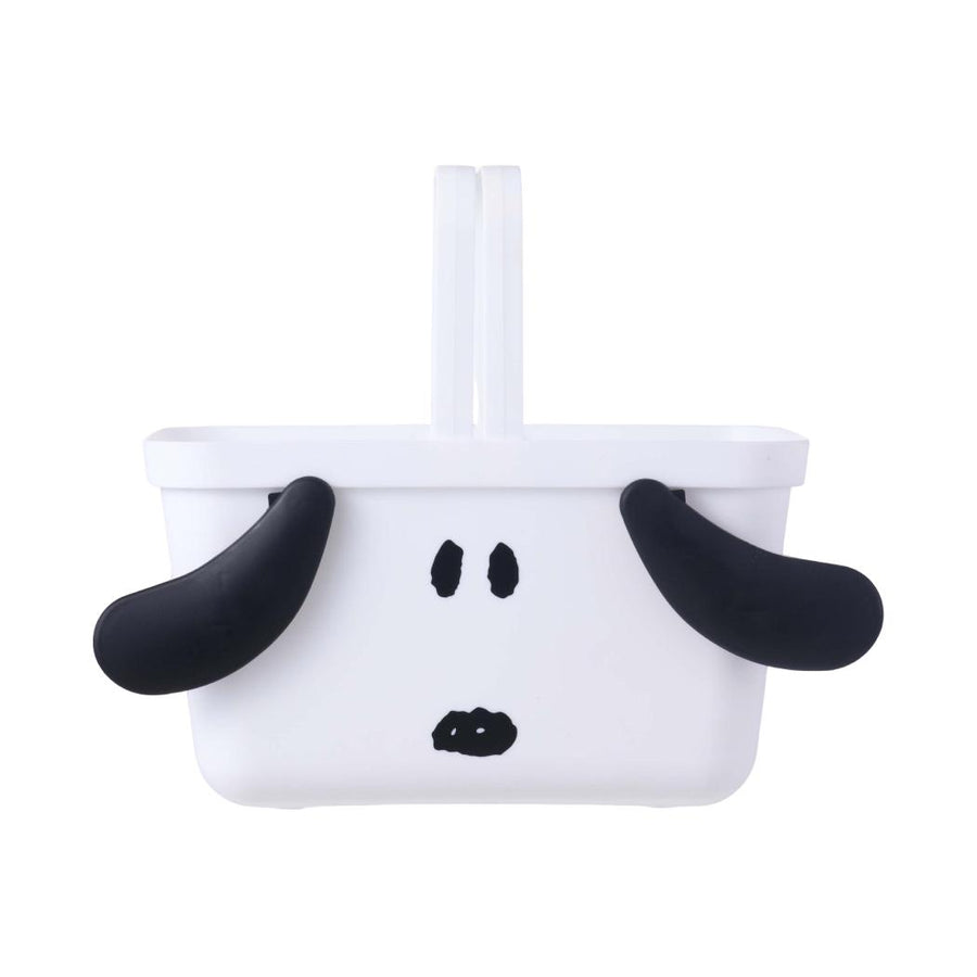 Snoopy Beach Fun Collection Handheld Basket (White)