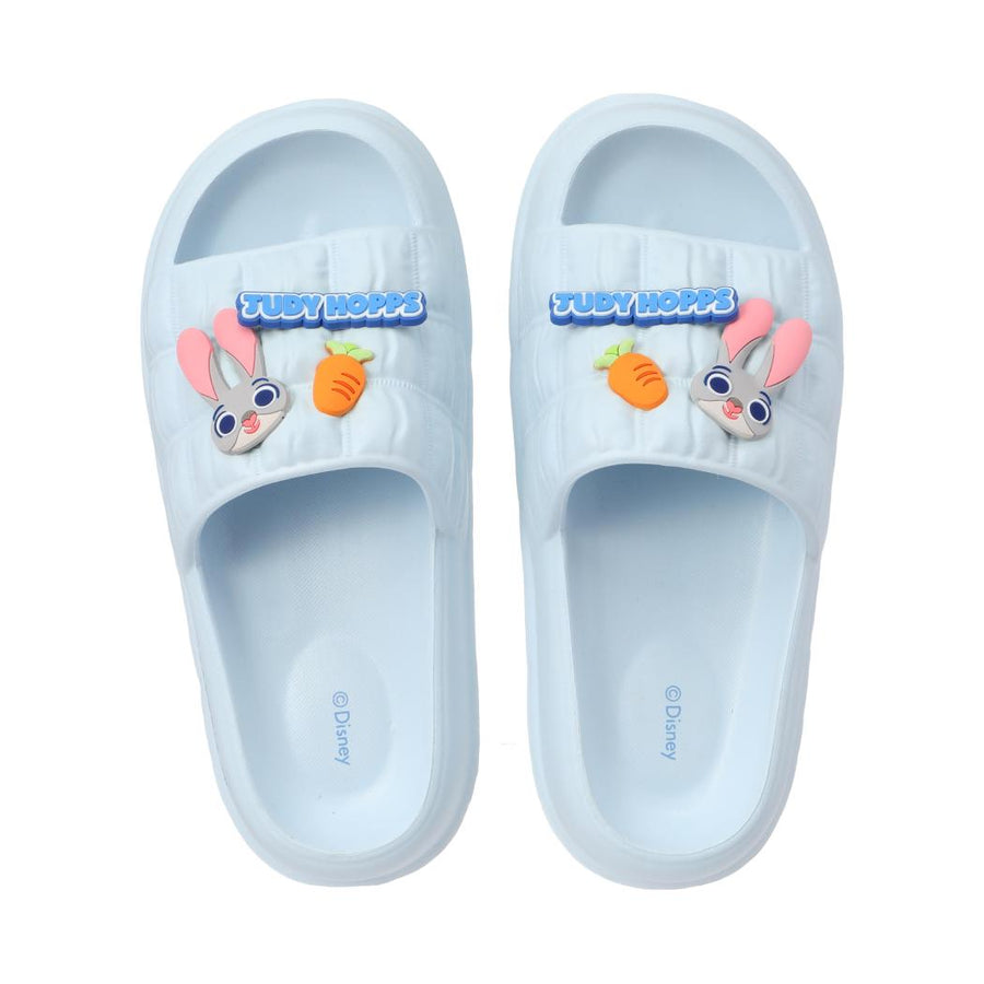 Disney Zootopia Collection Women's Bathroom Slippers (Judy, 39-40)