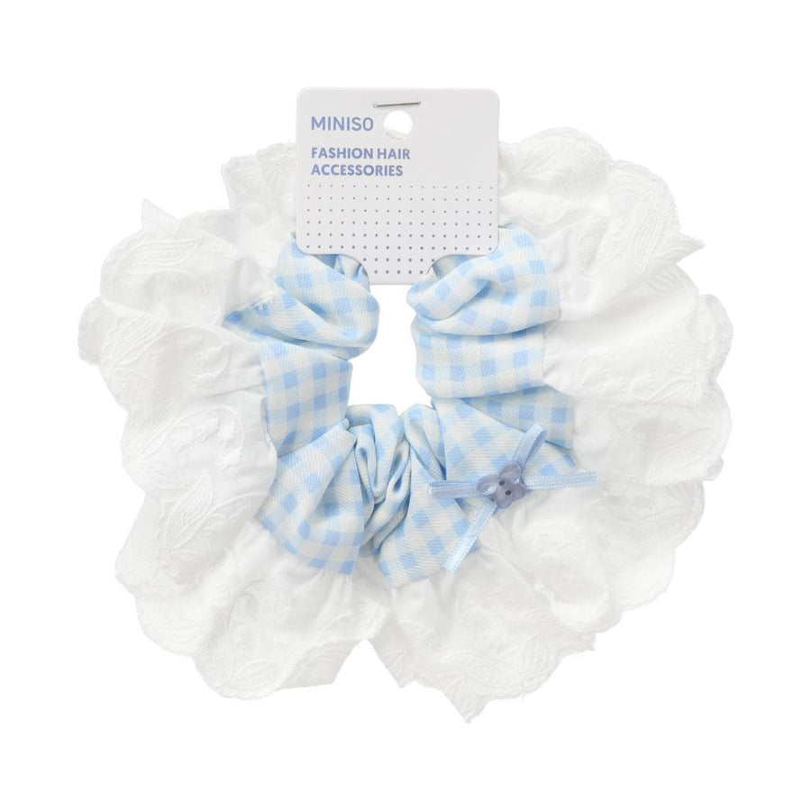 Korean Style Hair Tie (Blue)