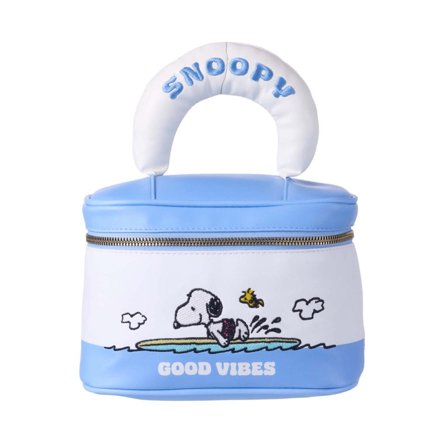 Snoopy Beach Fun Collection Handheld Makeup Bag