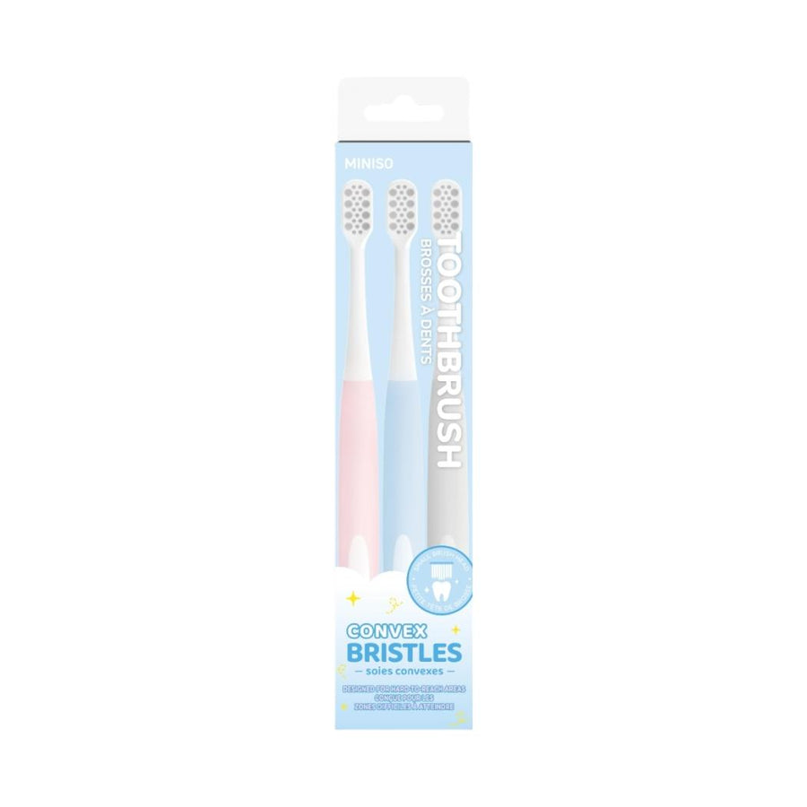 Convex Toothbrushes (3 pcs)