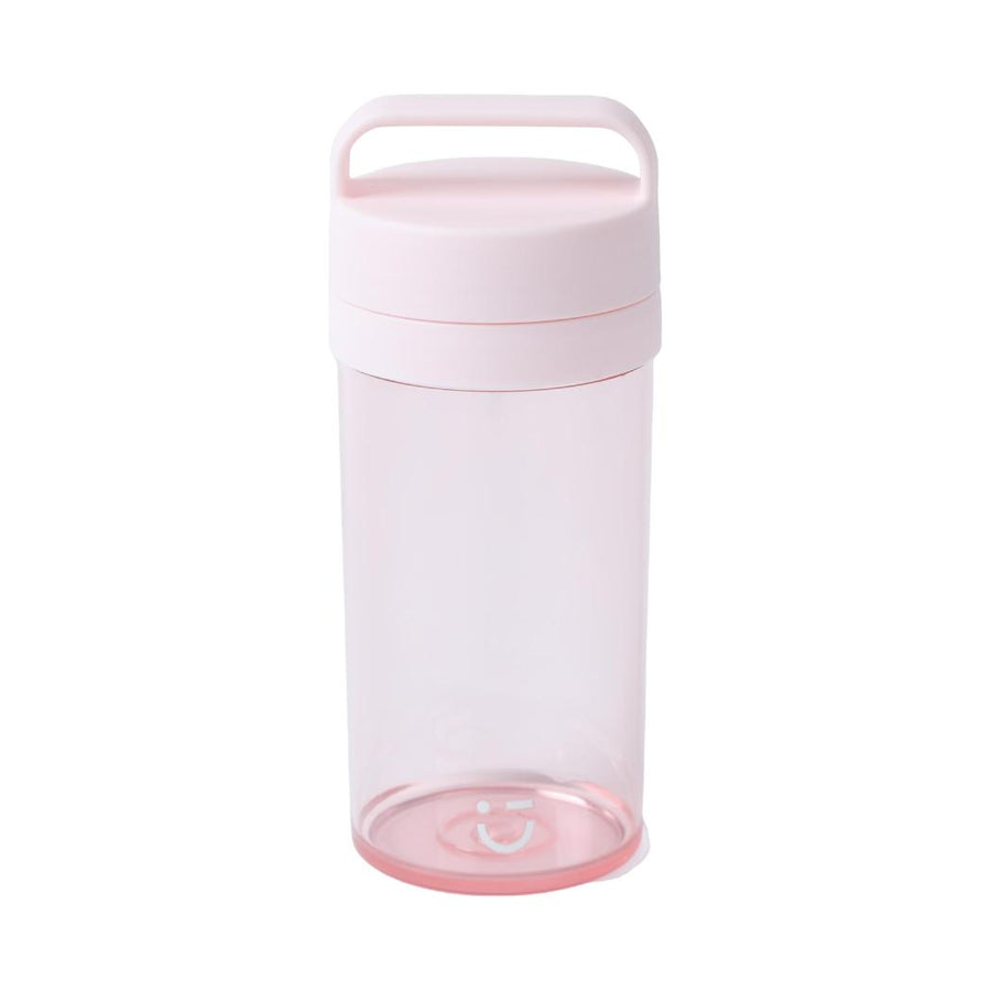 Easy Life Series Plastic Bottle with Handle 390mL(Pink)