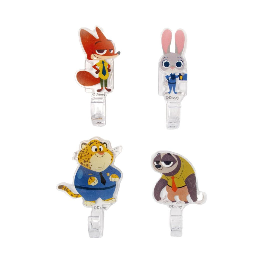 Disney Zootopia Collection Hooks (4 pcs)