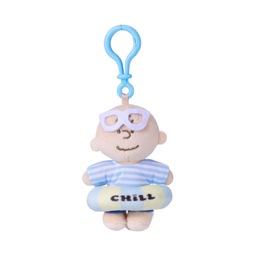 Snoopy Beach Fun Collection Plush Pendant (Charlie)