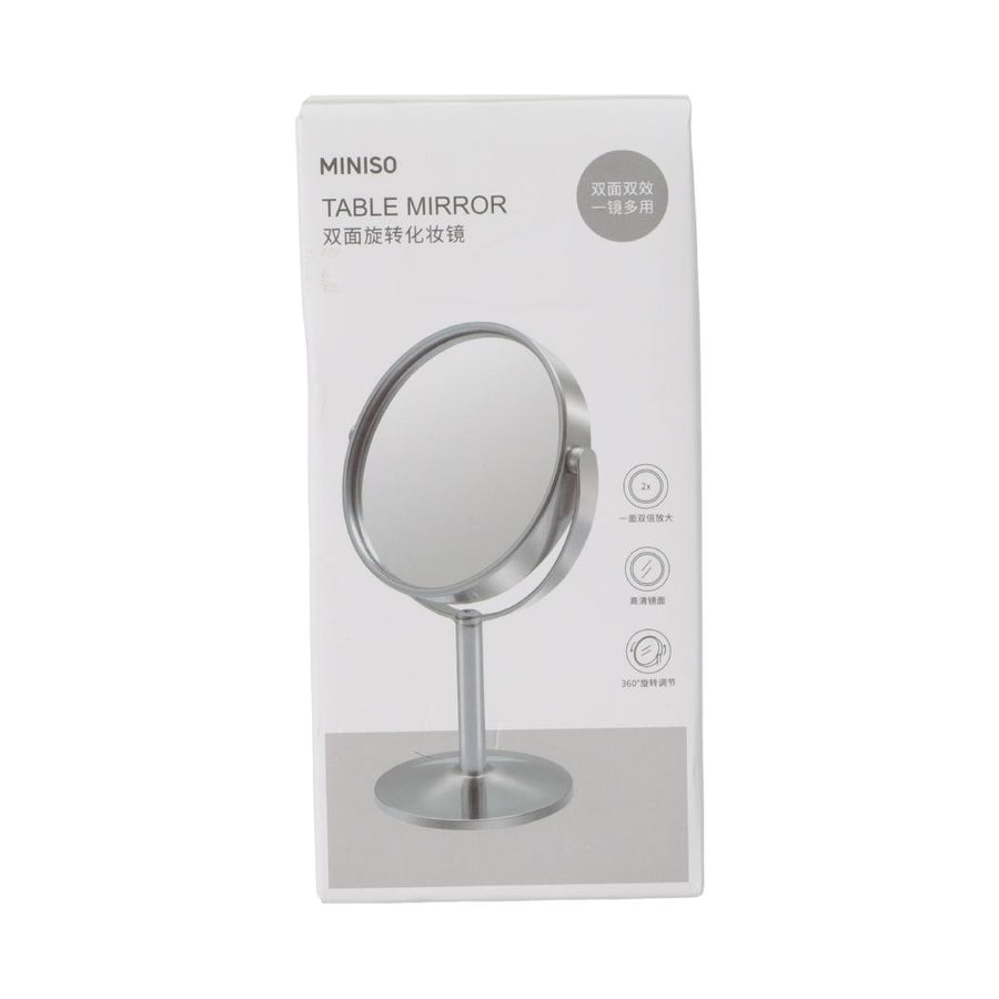 Mini Double-Sided Rotatable Table Mirror