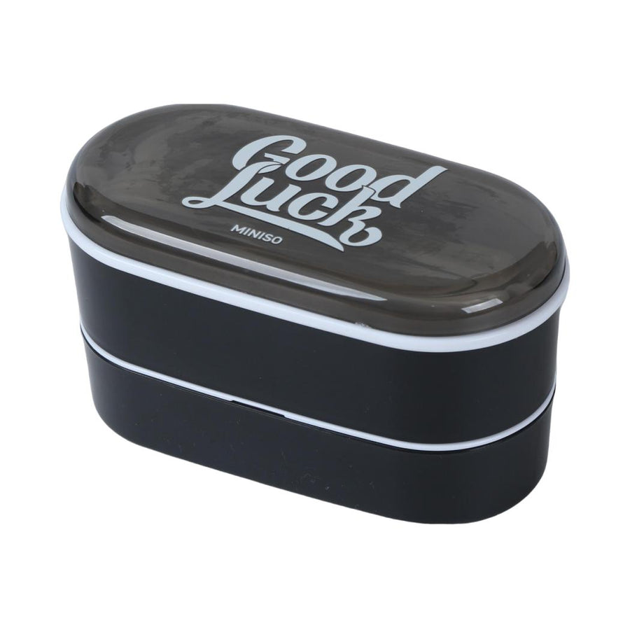 Black and White Collection Double-Layer Lunch Box 580mL