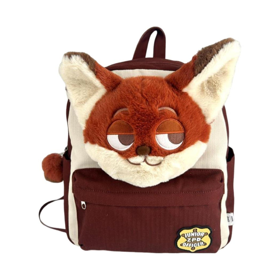 Disney Zootopia Collection Casual Backpack 21L(Brown,Nick)